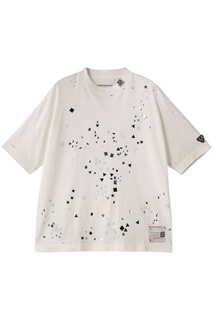 EMBELLISHED DISTRESSED Tシャツ