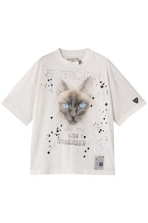メゾン ミハラヤスヒロ/Maison MIHARA YASUHIROのEMBELLISHED DISTRESSED Tシャツ(110100/110102)