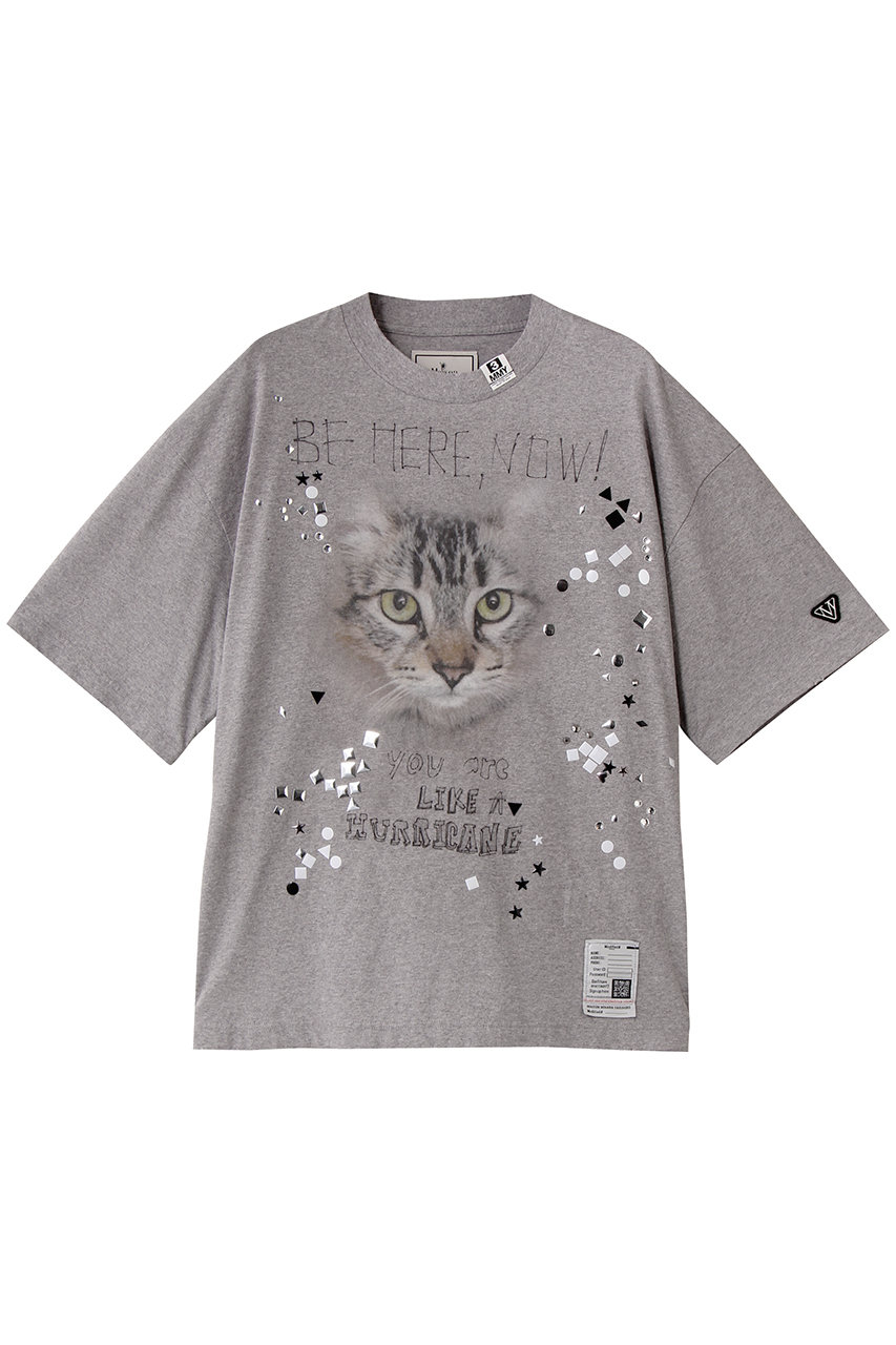 メゾン ミハラヤスヒロ/Maison MIHARA YASUHIROのEMBELLISHED DISTRESSED Tシャツ(グレー/K15TS762)