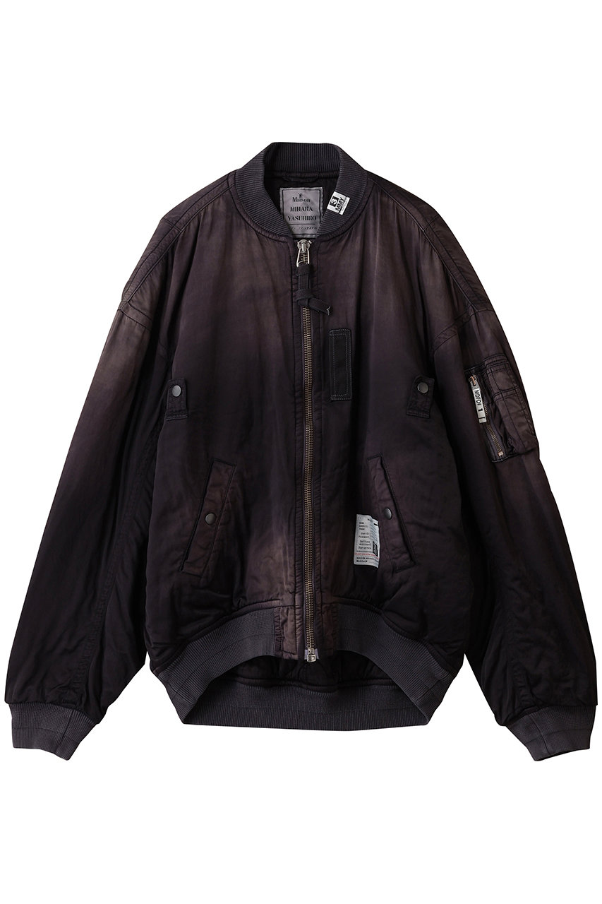 Maison MIHARA YASUHIRO 【MEN】AGED フライト ジャケット (ブラック, 46) メゾン ミハラヤスヒロ ELLE SHOP Maison MIHARA YASUHIRO 【MEN】AGED フライト ジャケット (ブラック, 46) メゾン ミハラヤスヒロ ELLE SHOP