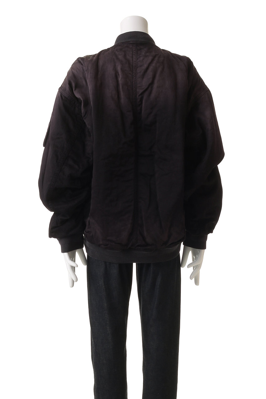 美品　ミハラヤスヒロ　00s サンプル品　フライトジャケット　プリーツ加工　紺 Maison MIHARA YASUHIRO(メゾン ミハラヤスヒロ)｜【MEN】AGED