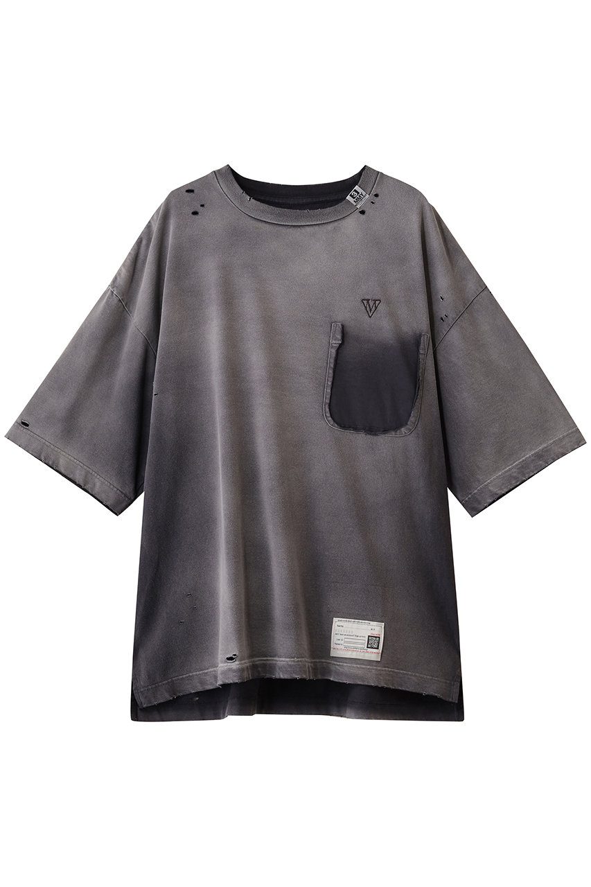 Maison MIHARA YASUHIRO 【MEN】SUN FADED Tシャツ (ブラック, 46) メゾン ミハラヤスヒロ ELLE SHOP Maison MIHARA YASUHIRO 【MEN】SUN FADED Tシャツ (ブラック, 46) メゾン ミハラヤスヒロ ELLE SHOP