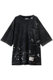 【MEN】EMBELLISHED BLEACHED Tシャツ メゾン ミハラヤスヒロ/Maison MIHARA YASUHIRO