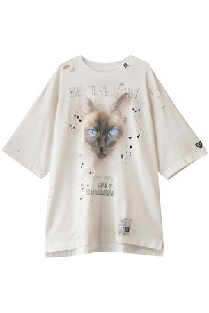 メゾン ミハラヤスヒロ/Maison MIHARA YASUHIROの【MEN】EMBELLISHED DISTRESSED Tシャツ(110100/110102)