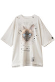 【MEN】EMBELLISHED DISTRESSED Tシャツ