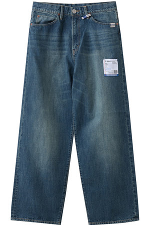 メゾン ミハラヤスヒロ/Maison MIHARA YASUHIROの【MEN】【in-stru(men-tal).】HARD WASHED SELVAGE デニム バギー パンツ(110600/110604)