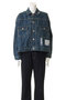 【MEN】【in-stru(men-tal).】HARD WASHED SELVAGE デニム ジャケット メゾン ミハラヤスヒロ/Maison MIHARA YASUHIRO