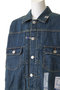 【MEN】【in-stru(men-tal).】HARD WASHED SELVAGE デニム ジャケット メゾン ミハラヤスヒロ/Maison MIHARA YASUHIRO
