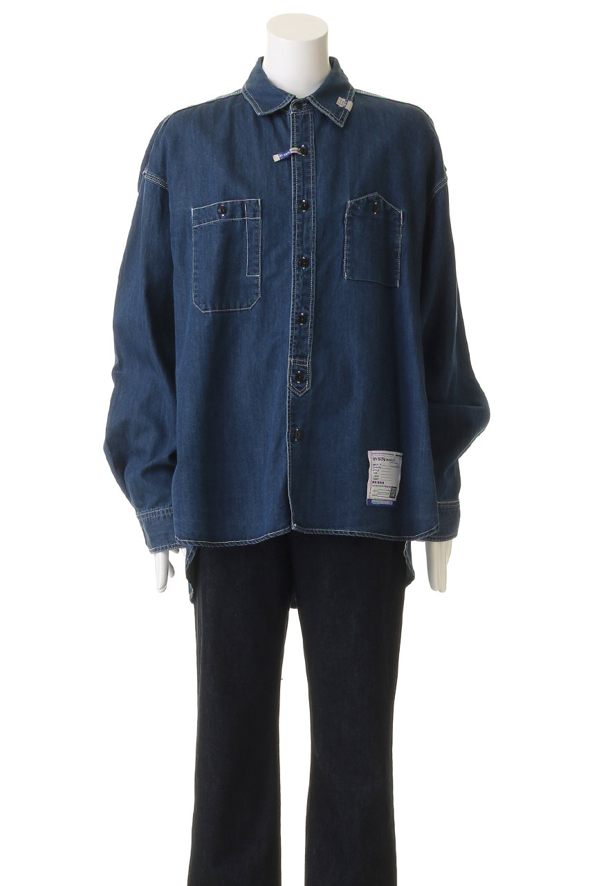 MIHARA YASUHIRO in・stru(men-tal) デニムシャツ Maison MIHARA YASUHIRO(メゾン ミハラヤスヒロ)｜【MEN】【in-stru