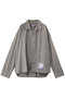 【MEN】【in-stru(men-tal).】HIGH DENSITY OX ロングスリーブ シャツ メゾン ミハラヤスヒロ/Maison MIHARA YASUHIRO ライトグレー