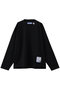 【MEN】【in-stru(men-tal).】HEAVY WEIGHT ジャージー ポケット ロングスリーブ Tシャツ メゾン ミハラヤスヒロ/Maison MIHARA YASUHIRO ブラック