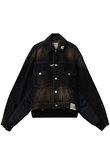 【MEN】【Maison MIHARA YASUHIRO】COMBINED DENIM×MA-1 ブルゾン