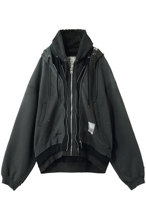 メゾン ミハラヤスヒロ/Maison MIHARA YASUHIROの【MEN】【Maison MIHARA YASUHIRO】TRIPLE LAYERED パーカ(110100/110105)