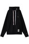 【MEN】【Maison MIHARA YASUHIRO】LEON EMBROIDERY フーディー メゾン ミハラヤスヒロ/Maison MIHARA YASUHIRO ブラック