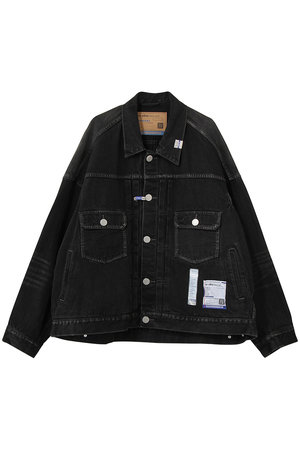 メゾン ミハラヤスヒロ/Maison MIHARA YASUHIROの【MEN】【in-stru(men-tal).】HARD WASHED SELVAGE デニム ジャケット(110800/110802)