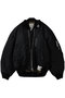 【MEN】【Maison MIHARA YASUHIRO】レイヤードボンバージャケット メゾン ミハラヤスヒロ/Maison MIHARA YASUHIRO ブラック