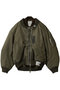 【MEN】【Maison MIHARA YASUHIRO】レイヤードボンバージャケット メゾン ミハラヤスヒロ/Maison MIHARA YASUHIRO カーキ