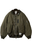 【MEN】【Maison MIHARA YASUHIRO】レイヤードボンバージャケット