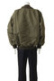 【MEN】【Maison MIHARA YASUHIRO】レイヤードボンバージャケット メゾン ミハラヤスヒロ/Maison MIHARA YASUHIRO