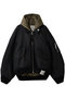 【MEN】【Maison MIHARA YASUHIRO】フーディッド ボンバージャケット メゾン ミハラヤスヒロ/Maison MIHARA YASUHIRO ブラック