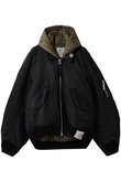 【MEN】【Maison MIHARA YASUHIRO】フーディッド ボンバージャケット