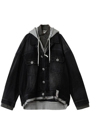 メゾン ミハラヤスヒロ/Maison MIHARA YASUHIROの【MEN】【Maison MIHARA YASUHIRO】トリプルレイヤード デニムジャケット(110800/110802)