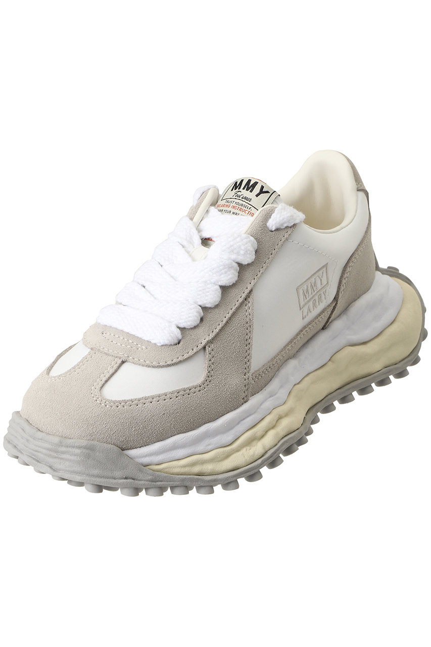 メゾン ミハラヤスヒロ/Maison MIHARA YASUHIROの【UNISEX】【Maison MIHARA YASUHIRO】LARRY original sole suede Low-Top スニーカー(ホワイト/A14FW703)