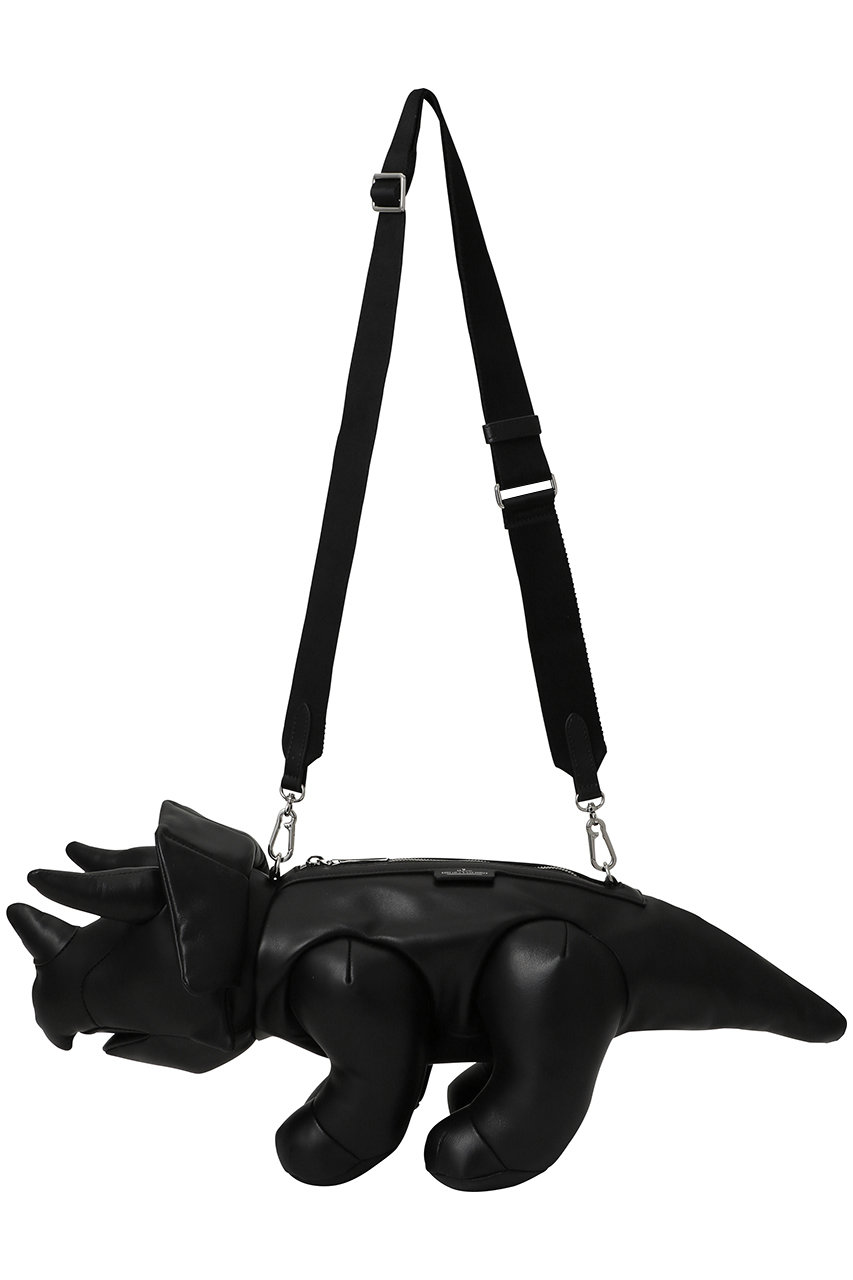 Maison MIHARA YASUHIRO 【UNISEX】DOLLS TRICERA ショルダーバッグ (ブラック, F) メゾン ミハラヤスヒロ ELLE SHOP Maison MIHARA YASUHIRO 【UNISEX】DOLLS TRICERA ショルダーバッグ (ブラック, F) メゾン ミハラヤスヒロ ELLE SHOP