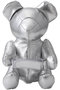 【UNISEX】DOLLS BEAR HUGバッグ メゾン ミハラヤスヒロ/Maison MIHARA YASUHIRO シルバー