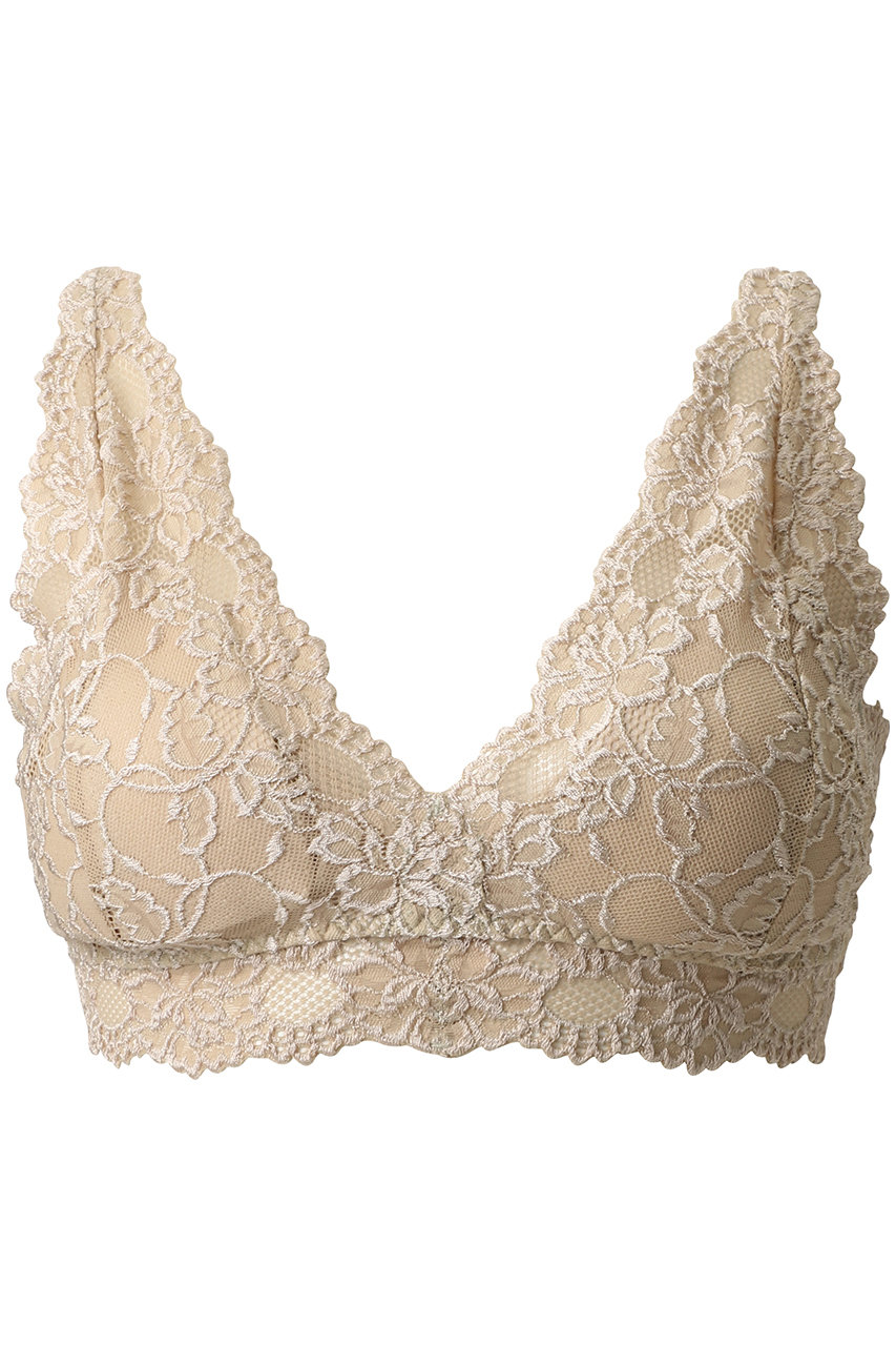 ツェルマット/ZERMATTの【ELLE SHOP限定】NEW 肩紐レースソフトブラ Mサイズ(サンドベージュ/7025)