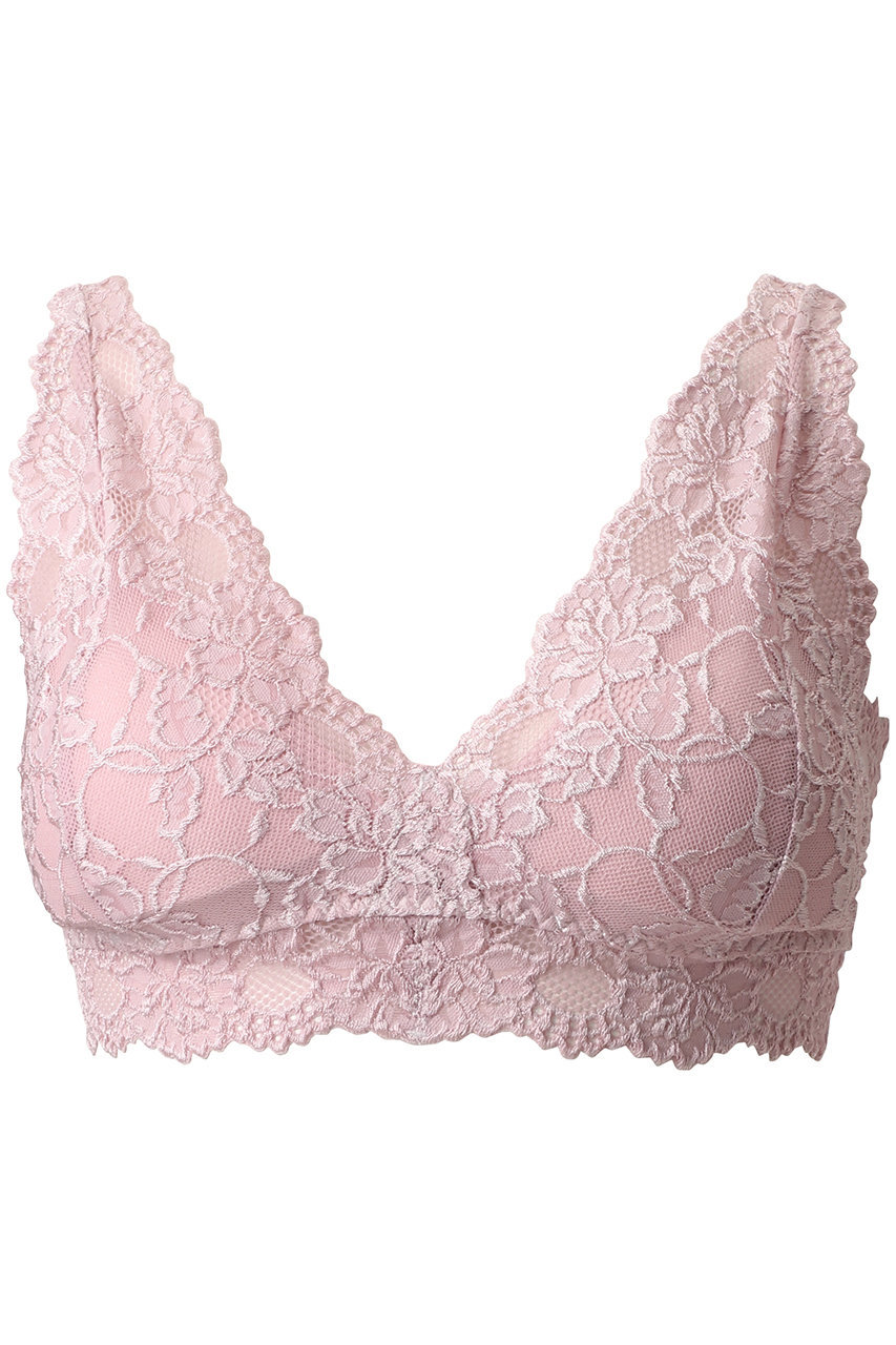 ツェルマット/ZERMATTの【ELLE SHOP限定】NEW肩紐レースソフトブラ Lサイズ(ダスティピンク/7025)
