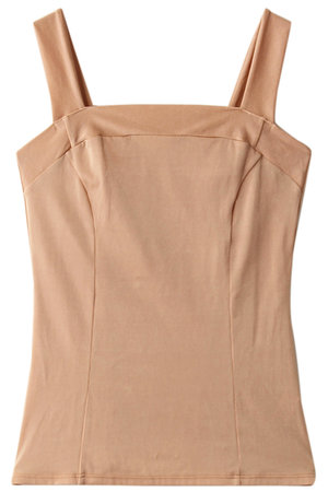 ツェルマット/ZERMATTのレースなしキャミソール Lサイズ(160200/160201)