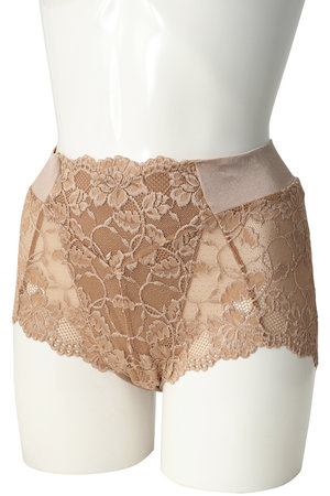 ツェルマット/ZERMATTのバックレース　ジャストウエストショーツ Lサイズ(160100/160101)