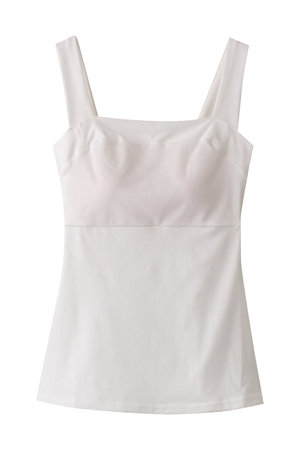 ツェルマット/ZERMATTのノンレースキャミソール パッド付き(160200/160201)