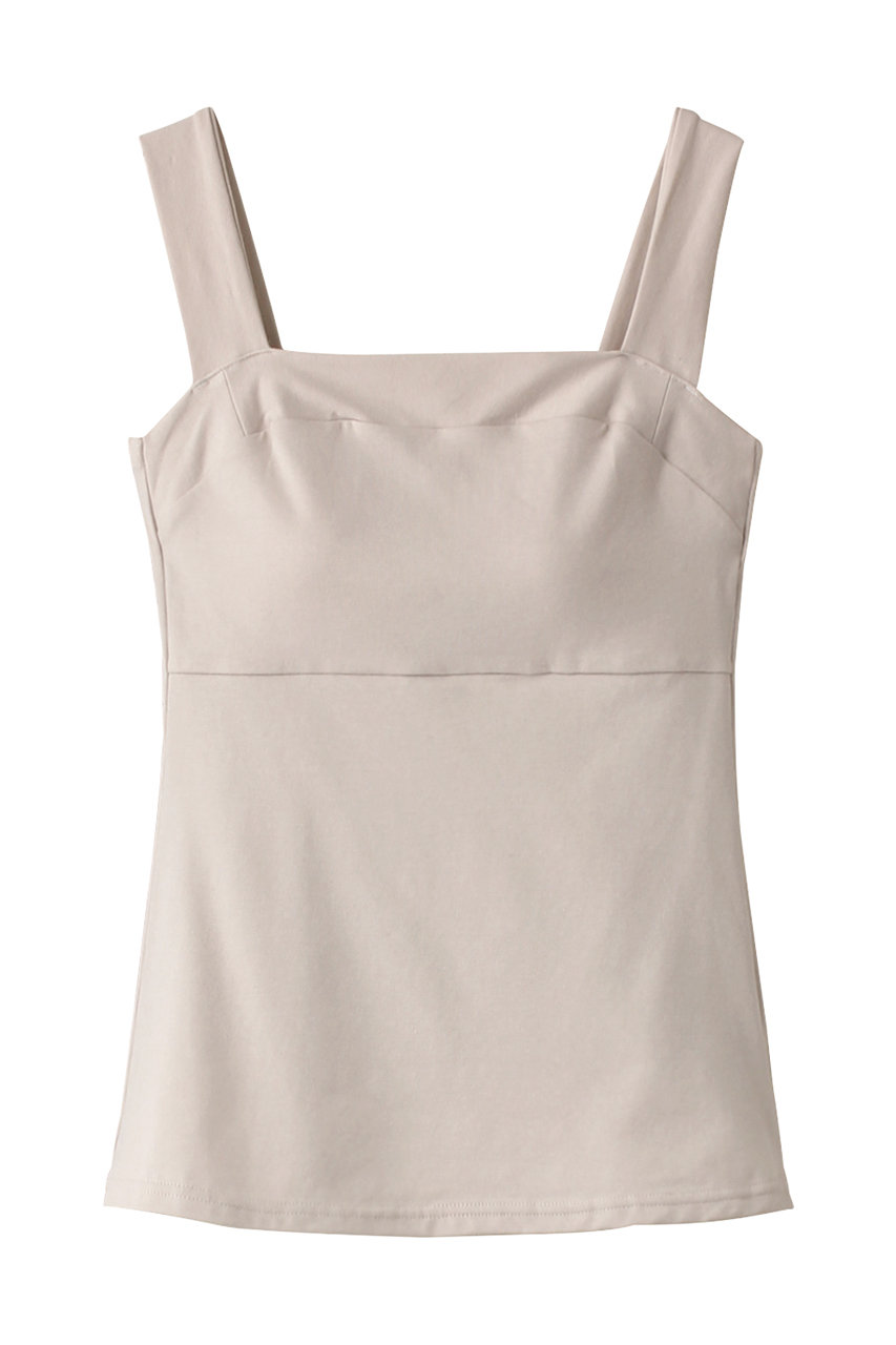 ノンレースキャミソール パッド付き Lサイズ