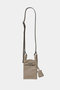 【予約販売】mini market bag ビューティフルピープル/beautiful people graybeige