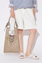 【受注生産】【ELLE SHOP 限定】large market bag（antique gold parts） ビューティフルピープル/beautiful people