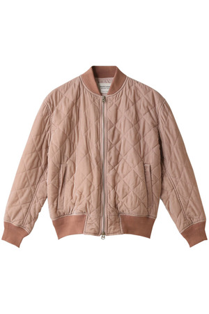 ビューティフルピープル/beautiful peopleのクラッシュベルベットキルティングMA-1