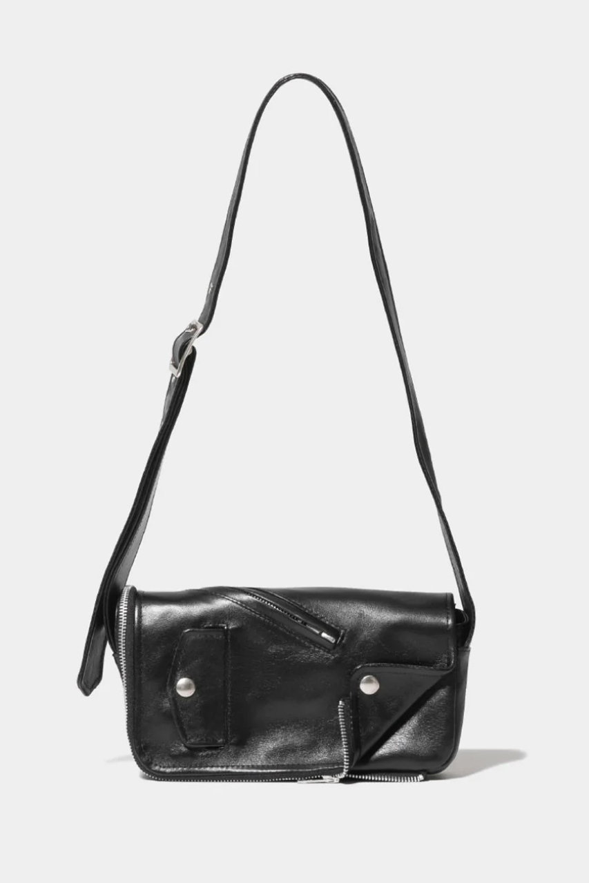 ビューティフルピープル/beautiful peopleのexcerption riders flap shoulder bag(black/1626611974)