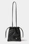 excerption riders drawstring bag ビューティフルピープル/beautiful people black