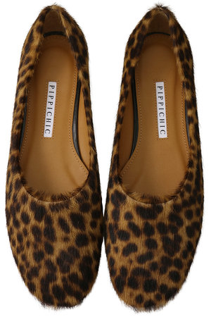 ピッピシック/PIPPICHICのO’Keefe チーター柄フラットシューズ