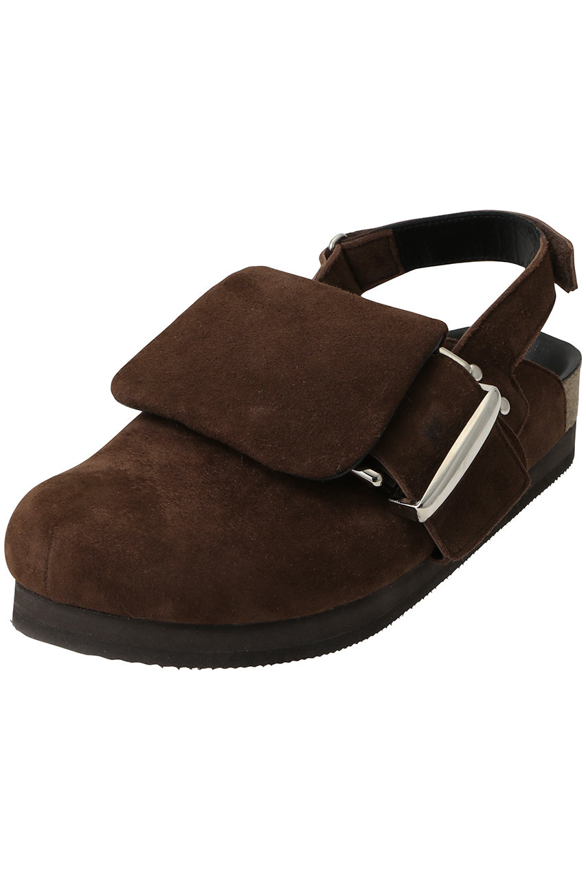 PIPPICHIC FEI LONG FLAP 2wayサボ (チョコ, 37(24)) ピッピシック ELLE SHOP PIPPICHIC FEI LONG FLAP 2wayサボ (チョコ, 37(24)) ピッピシック ELLE SHOP