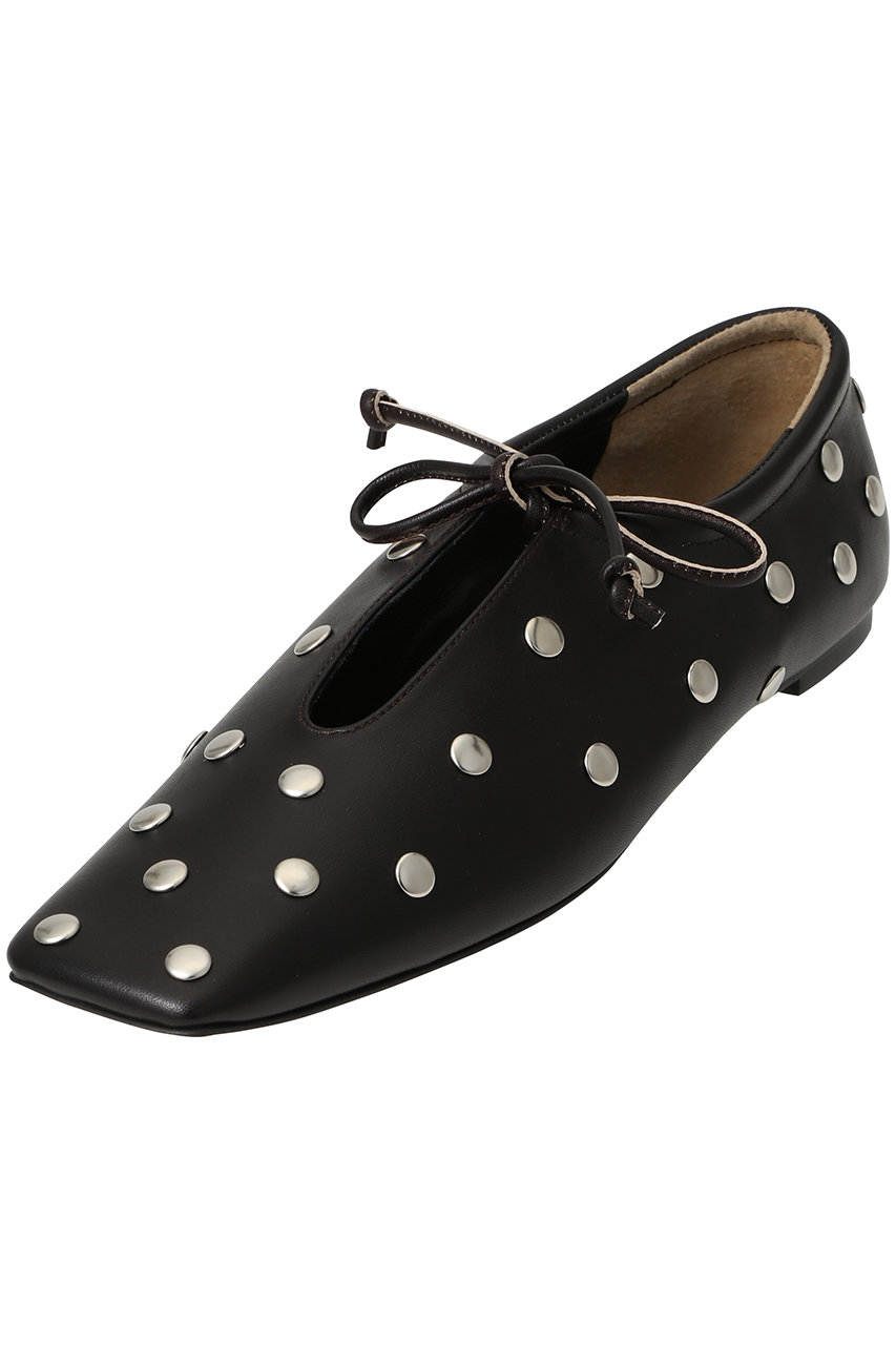 PIPPICHIC(ピッピシック)｜AMBER スタッズフラットシューズ