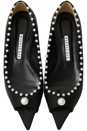 ピッピシック/PIPPICHICの【予約販売】ANNA ANKLET オープントゥフラットシューズ(130400/130401)