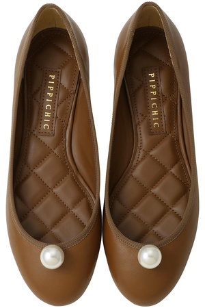 ピッピシック/PIPPICHICの【予約販売】CHU CHU PEARL フラットシューズ(130400/130401)