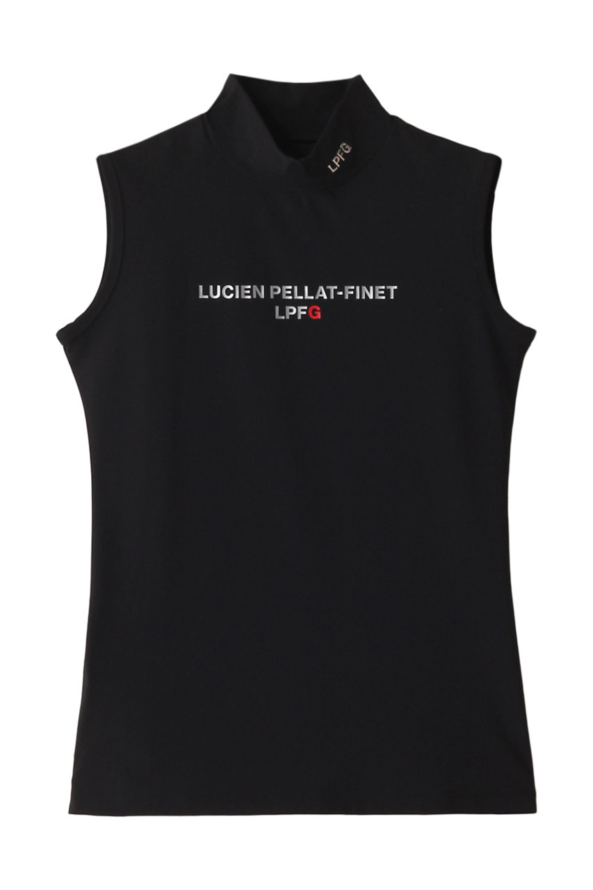 ルシアン ペラフィネ/lucien pellat-finetの【LUCIEN PELLAT FINET LPFG】ウィメンズ スリーブレスモックネックシャツ(ブラック/309-94453-783)