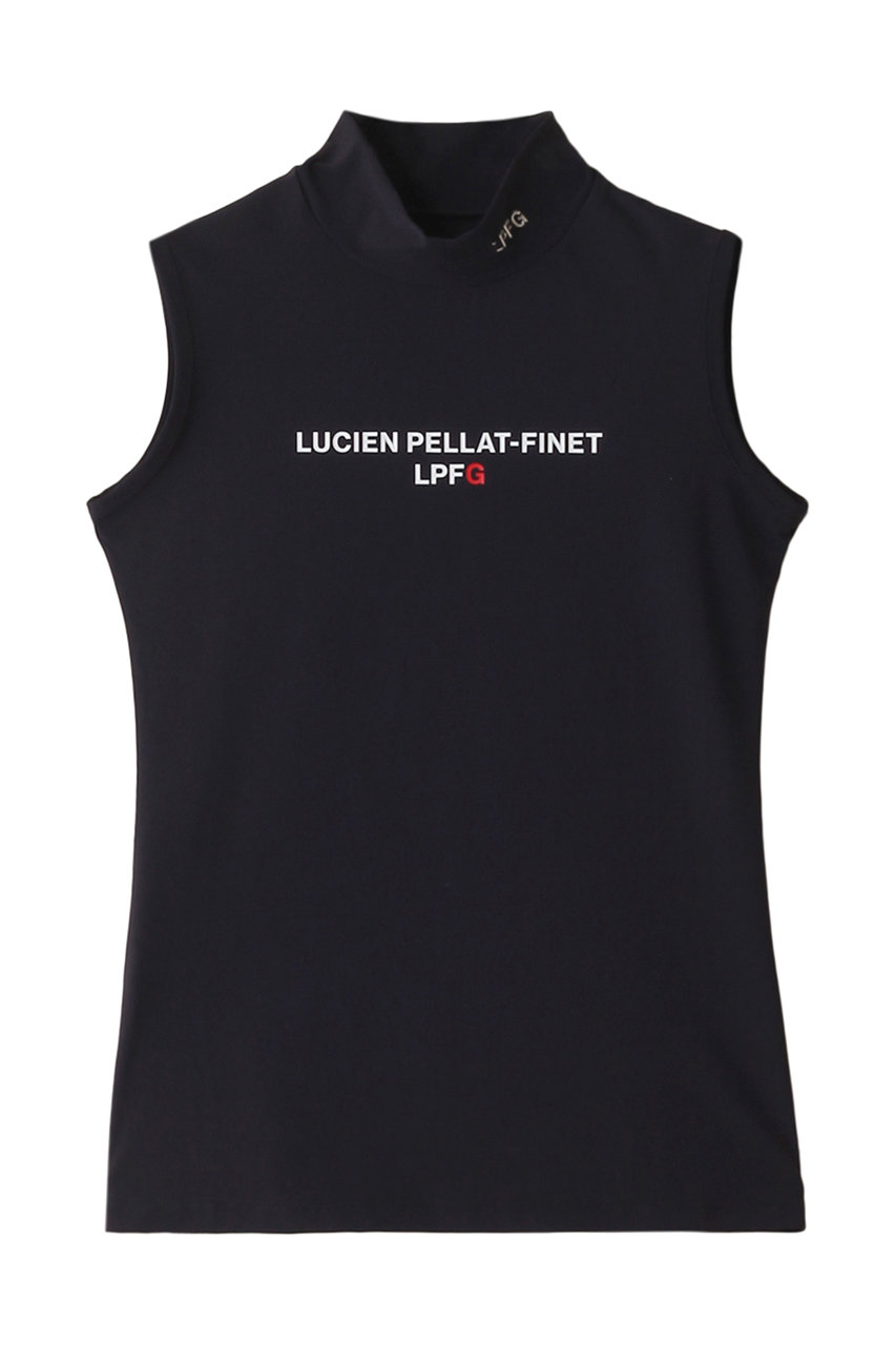 ルシアン ペラフィネ/lucien pellat-finetの【LUCIEN PELLAT FINET LPFG】ウィメンズ スリーブレスモックネックシャツ(ネイビー/309-94453-783)