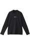 【MEN】【LUCIEN PELLAT FINET LPFG】モックネック プルオーバー LPFGロゴ ルシアン ペラフィネ/lucien pellat-finet ブラック