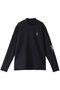 【MEN】【LUCIEN PELLAT FINET LPFG】モックネック プルオーバー LPFGサークルロゴ ルシアン ペラフィネ/lucien pellat-finet ネイビー