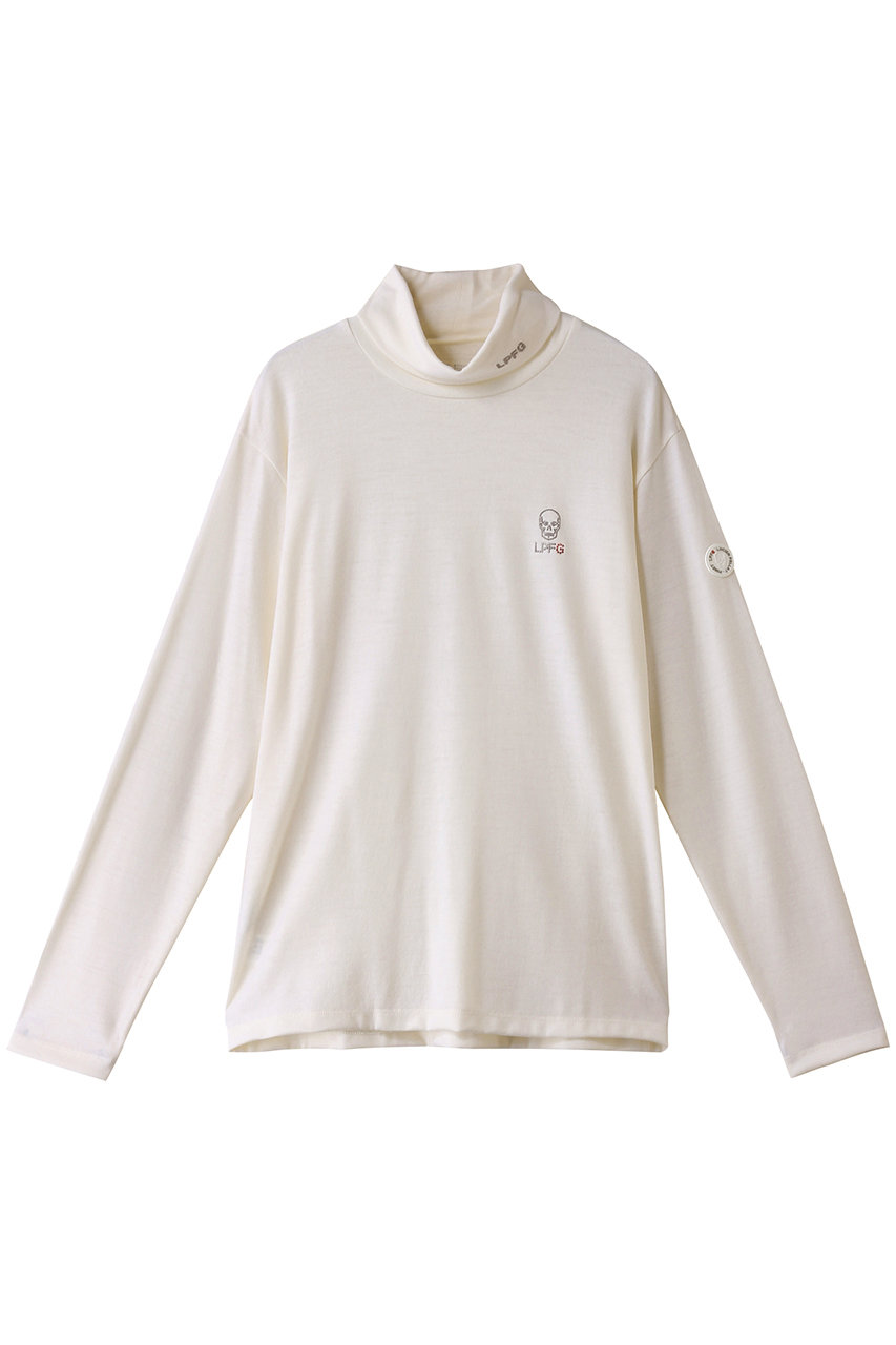 【MEN】【LUCIEN PELLAT FINET LPFG】モックネック プルオーバー LPFGロゴ